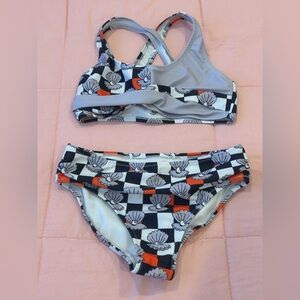 Sovereign Code Girls Two-Piece Swim Set with Seashell Print 🐚👙